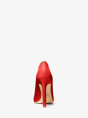 Amara Leather Pump in BURNT SIENNA | Michael Kors