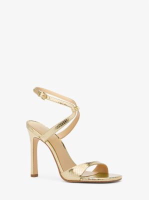 Michael kors best sale goldie logo sandal