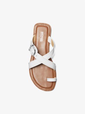 Ashton Leather Flat Sandal