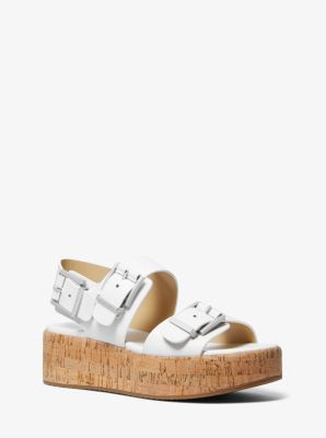 Colby Leather Flatform Sandal image number 0