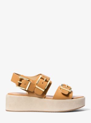 Colby Leather Flatform Sandal