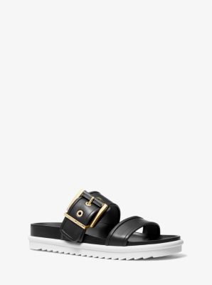 Michael kors cheap deanna leather sandal