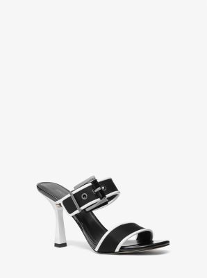 Michaelkors Colby Neoprene Sandal,OPTIC WHITE/BLK