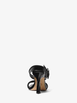 Colby Zebra Print Calf Hair Sandal