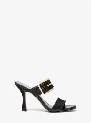 Colby Leather Sandal | Michael Kors Canada