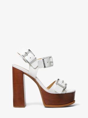 Colby Leather Platform Sandal