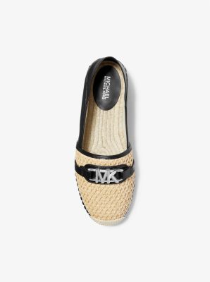 Ember Leather and Straw Espadrille image number 2