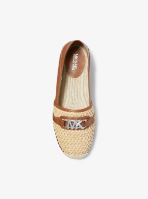 Ember Leather and Straw Espadrille image number 2