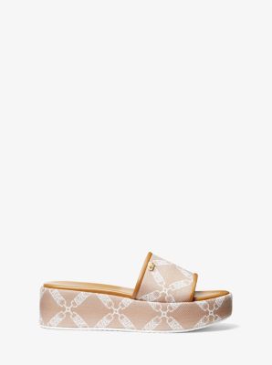 Ember Empire Logo Jacquard Platform Sandal image number 1