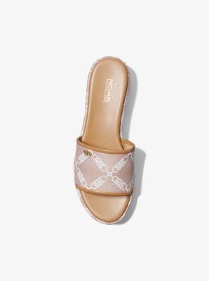 Ember Empire Logo Jacquard Platform Sandal