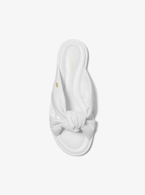 Elena Leather Slide Sandal image number 0