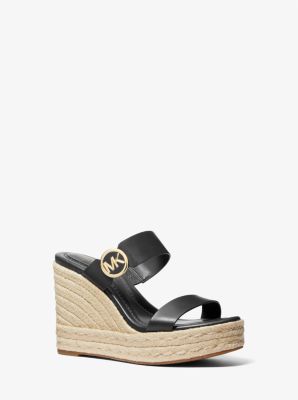 Lucinda Leather Wedge Sandal image number 0