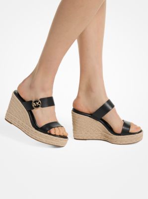 Lucinda Leather Wedge Sandal image number 3