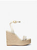 Leighton Logo and Leather Wedge Sandal image number 1