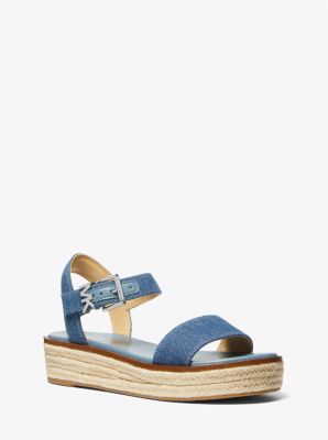 Richie Denim Platform Espadrille Sandal image number 0