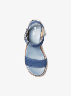 Richie Denim Platform Espadrille Sandal | Michael Kors [US]