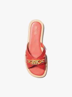 Tiffanie Leather Slide Sandal