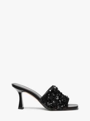 Limited-Edition Tessa Hand-Embellished Mule