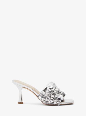 Limited-Edition Tessa Hand-Embellished Mule | Michael Kors