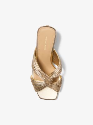 Alessia Metallic Mule Sandal image number 3