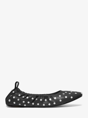 Amy Studded Leather Ballet Flat image number 1