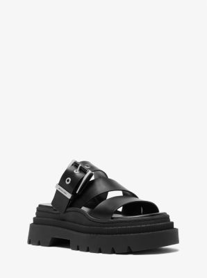 Colby Leather Platform Sandal image number 0