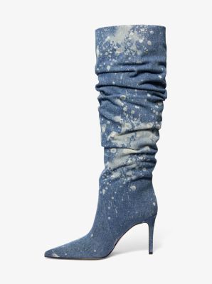 Dawn Splattered Denim Boot image number 2