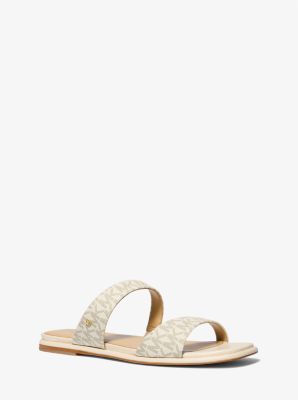 Jaida Signature Logo Flat Sandal image number 0