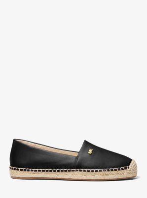 Kendrick Leather Slip-On Espadrille