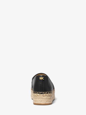Lynn Leather Platform Espadrille