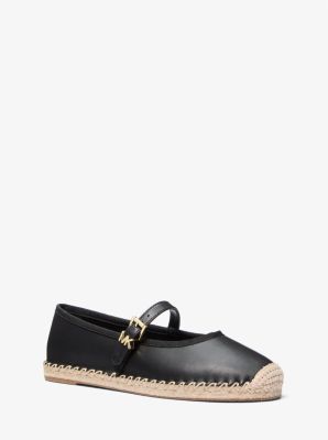 Lynn Leather Ballet Espadrille image number 0