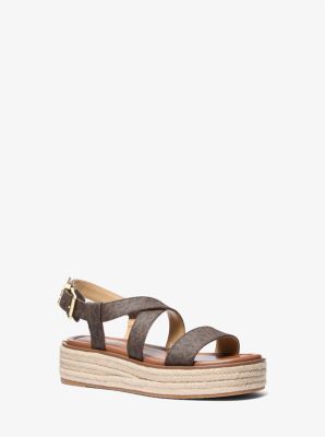 Lynn Signature Logo Platform Espadrille Sandal image number 0