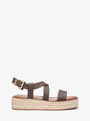 Lynn Signature Logo Platform Espadrille Sandal image number 1