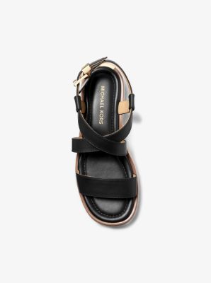 Lynn Leather Platform Espadrille Sandal image number 3