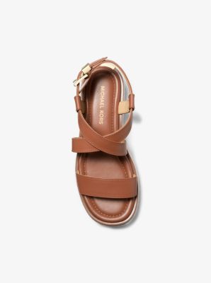 Lynn Leather Platform Espadrille Sandal image number 3