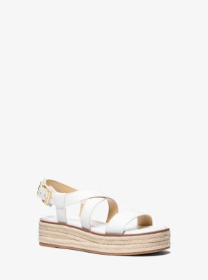 Lynn Leather Platform Espadrille Sandal image number 0