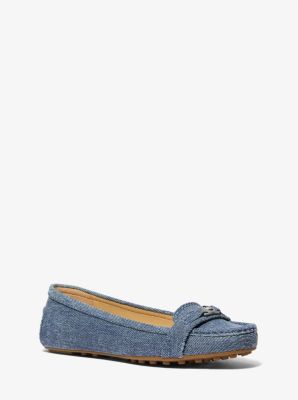 Michael Kors Mandy Denim Moccasin