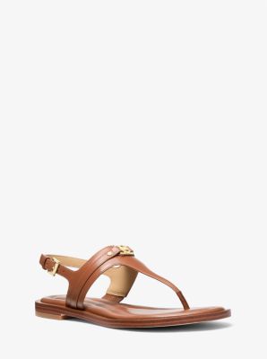 Mandy Leather T-Strap Sandal image number 0