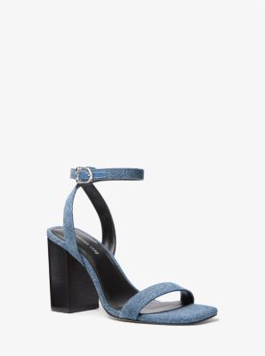 Merriam Denim Block Heel Sandal image number 0