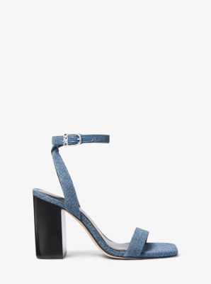 Merriam Denim Block Heel Sandal image number 1