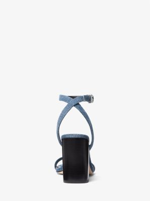 Merriam Denim Block Heel Sandal image number 2