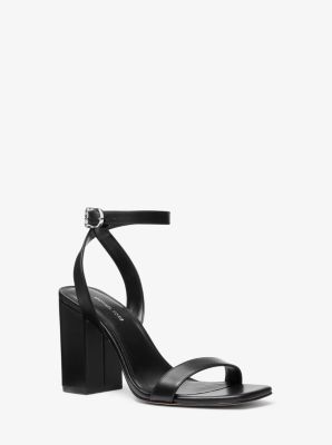 Merriam Leather Block Heel Sandal image number 0