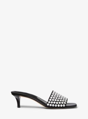 Merriam Studded Kitten Heel Sandal image number 1