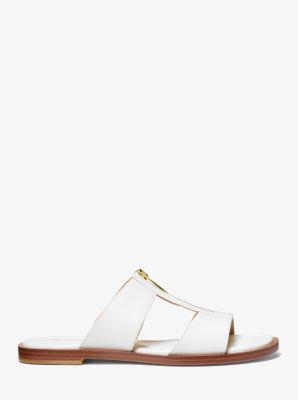 Slipper Berkley van leer