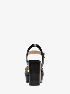 Michael kors discount divia platform sandal