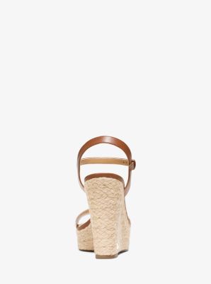 Michael kors shop jill wedge gold