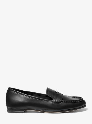 Jennings Leather Loafer in BLACK | Michael Kors