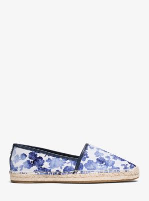 Kendrick Floral-Print Canvas Slip-On Espadrille