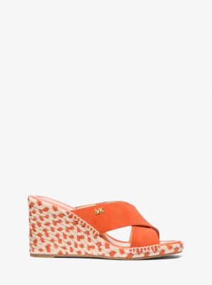 Kenzie Suede Wedge Sandal