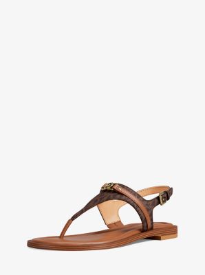 Mandy Signature Logo Sandal